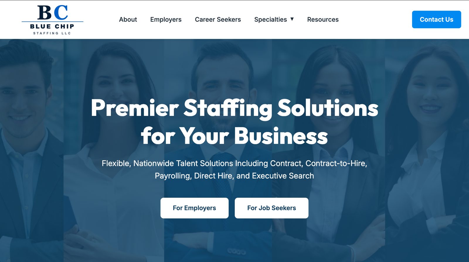 Blue Chip Staffing case study